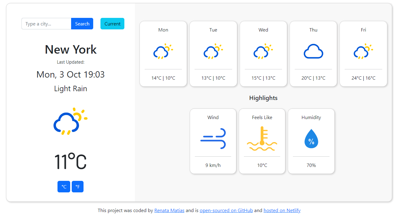 Weather Project Preview